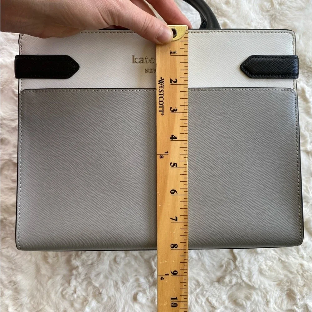 Kate Spade Staci Colorblock‎ Satchel Crossbody Bag Purse and Matching Wallet